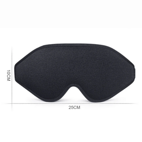 😴 Mascherina per Dormire in Memory Foam 3D – Comfort Estremo & Buio Totale.