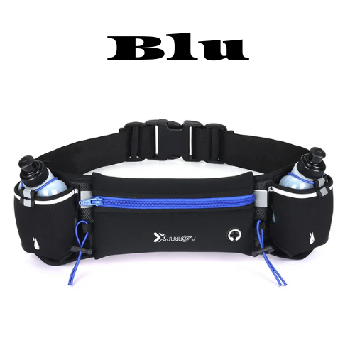 Man/Woman Marathon Trail Running Waist Pack For Phone Water Bottle Sports Fanny Pack Fitness Dual Pocket Running Belt Waist Bag