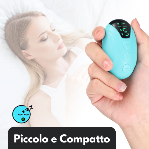 Dispositivo EMS per il Sonno – Rilassamento e Addormentamento Rapido Senza Farmaci.