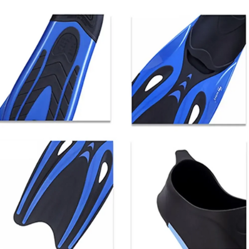 Professional Adult Flexible Comfort TPR Non-Slip Swimming Diving Fins Rubber Snorkeling Swim Flippers Water Sports Beach Shoes