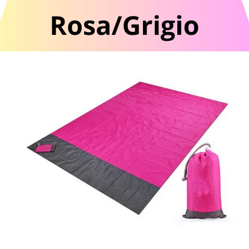 Tappetino da spiaggia impermeabile, extra largo. Comfort, praticità e resistenza per ogni occasione all’aperto.