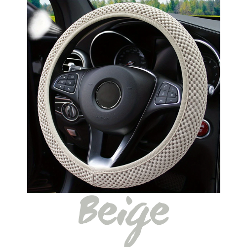 Three-dimensional Mesh Breathable Sweat-absorbing Comfortable Car Steering Wheel Cover Without Inner Ring For 38mm Auto Parts