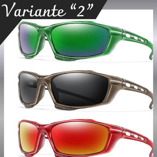 Occhiali da Sole Polarizzati Uomo Donna – Montatura Colorata in Policarbonato, Protezione UV400, Leggeri e Resistenti – Disponibili in Vari Colori.