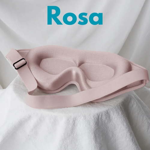 😴 Mascherina per Dormire in Memory Foam 3D – Comfort Estremo & Buio Totale.