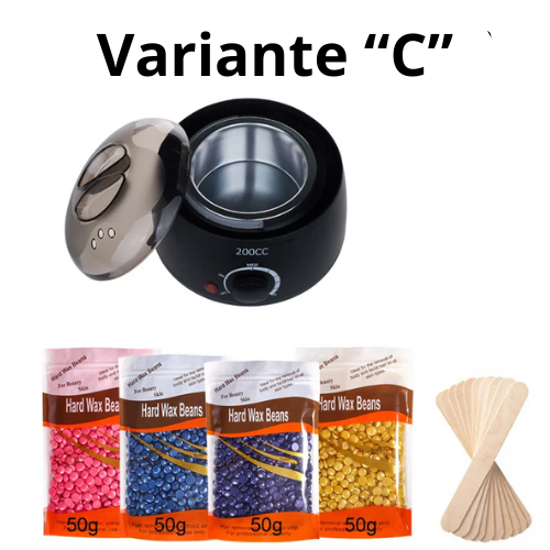 ⭐ Macchina Scaldacera Professionale con Cera Brasiliana – Kit per Depilazione Efficace e Delicata a Casa. ⭐
