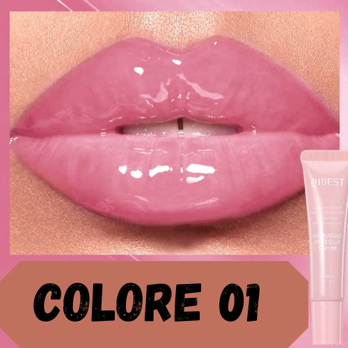 Lucidalabbra lunga tenuta, idratazione profonda, effetto specchio ultra brillante, resistenza all’acqua.