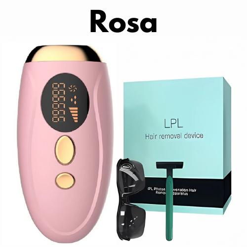 Epilatore a Luce Pulsata IPL – Laser Permanente, Indolore e Professionale per Viso, Corpo, Ascelle e Zona Bikini.