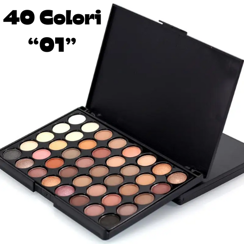 🎨 Palette Ombretti Multi-Colore in Polvere Pressata da 40/74/78 colori– Alta Pigmentazione, Lunga Durata & Impermeabile. Kit di cosmetici alla moda per il trucco.💖