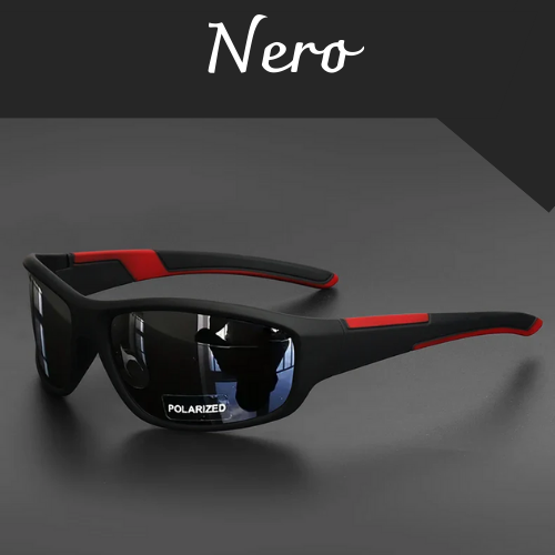 Occhiali da Sole Polarizzati in Policarbonato, Unisex– Protezione UV400, Leggeri e Resistenti – Disponibili in Vari Colori.