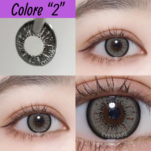 👁️ Lenti a Contatto Colorate – Effetto Occhi Grandi, Comode e Sicure – Confezione da 2 Pezzi.