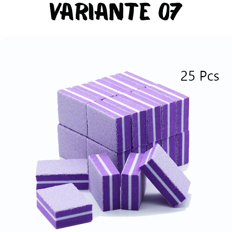50Pc Professional Mini Nail Art buffer 100/180 Sandpaper Manicure Care File Sanding Polishing Nails File Grinding Equipment Tool