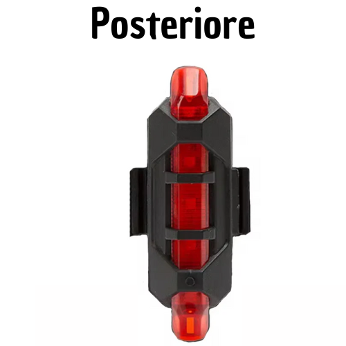 Bike Light Set Front Light with Taillight USB Rechargeable Easy to Install 3 Modes Bicycle Accessories for the Bicycle Road MTB