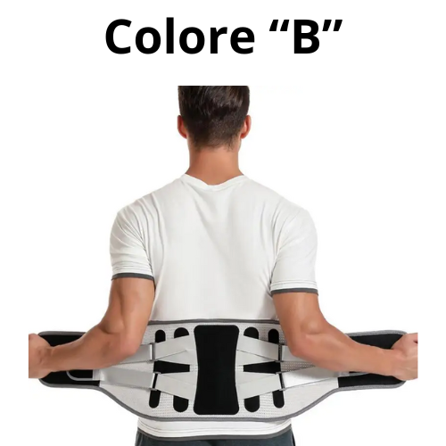 Cintura di supporto lombare, corsetto ortopedico per alleviare il dolore da stiramento, ernia del disco, postura della schiena, decompressione della colonna vertebrale.