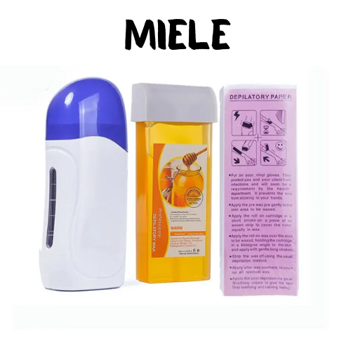 ⭐Depilatore portatile a rullo. Set scalda-cera, crema e strisce depilatorie.⭐