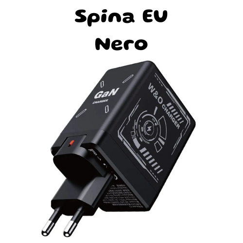 Caricabatterie ultra-veloce GaN 120W con cavo Lightning retrattile di tipo C, adattatore di ricarica rapida per iPhone 16, iPad, Samsung, Huawei.