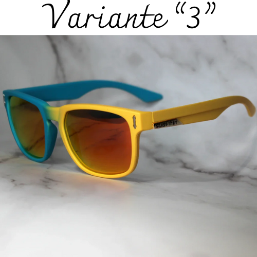 Occhiali da Sole Polarizzati Uomo Donna – Protezione UV400, Design Quadrato, Leggeri e Resistenti – Disponibili in Vari Colori.