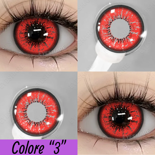 👁️ Lenti a Contatto Colorate – Effetto Occhi Grandi, Comode e Sicure – Confezione da 2 Pezzi.