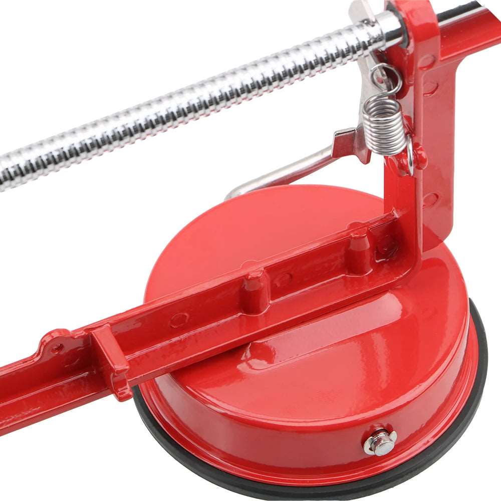 Affettatrice a spirale 3 in 1 per mele, pere, frutta in generale, patate in acciaio inossidabile.