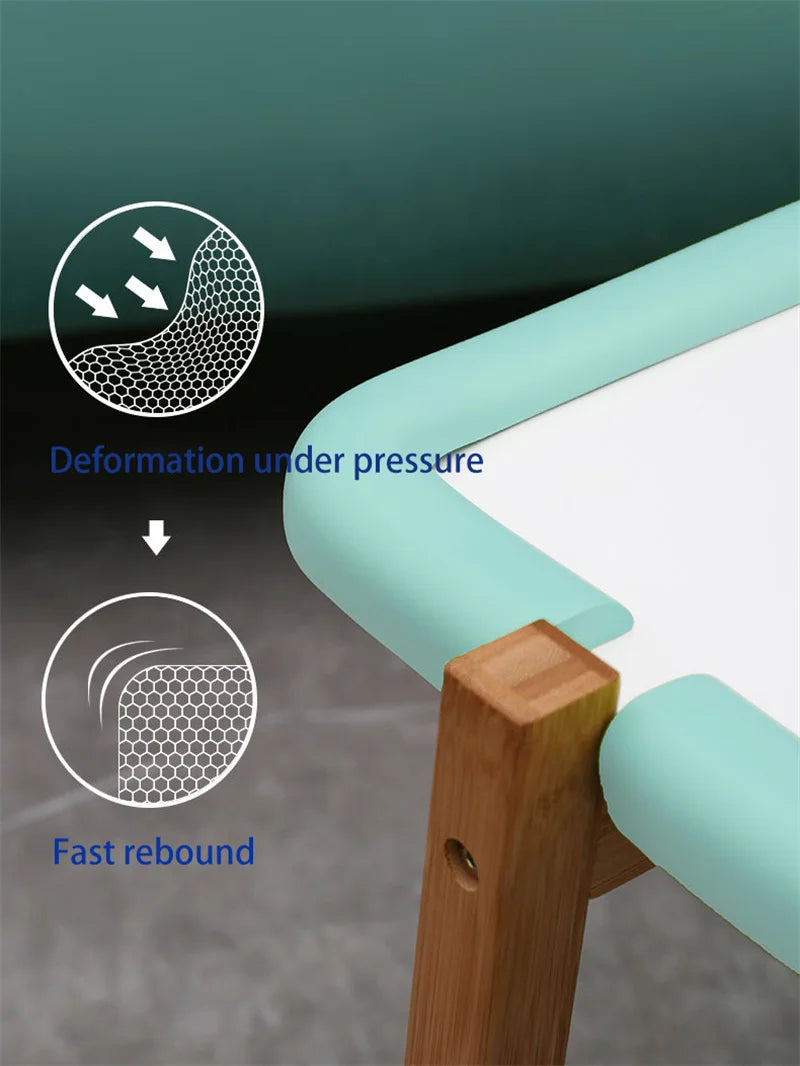 Striscia di protezione paraurti per bambini. In PVC colorata con nastro biadesivo. Extra spessa per la sicurezza dei bambini.