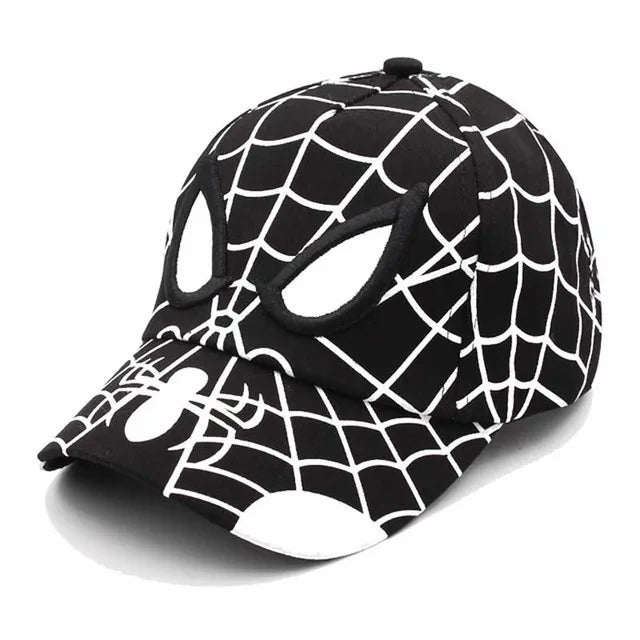 Cappello primavera/estate per bambino/a con immagini “Spider-Man”. In cotone traspirante, misura 48-54.