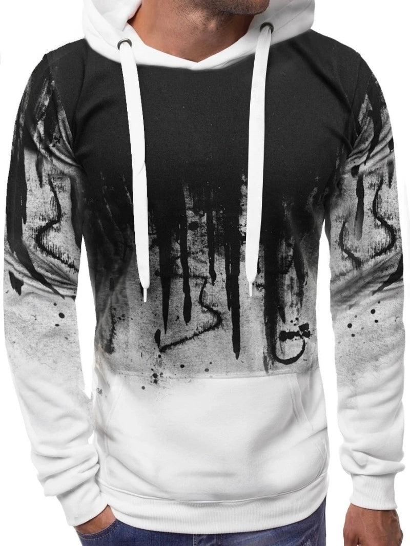 Tuta sportiva autunno/inverno, completo maglia con cappuccio e pantaloni, colori a scelta.