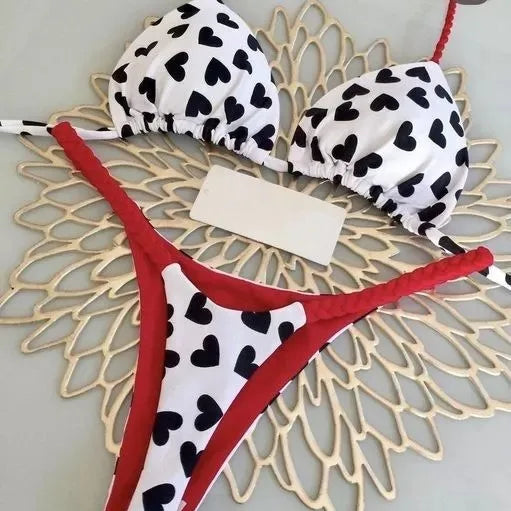 Costume Da Bagno da Donna. Set 2 pezzi con cinturino regolabile, morbido, di alta qualità, asciugatura rapida, non si restringe.