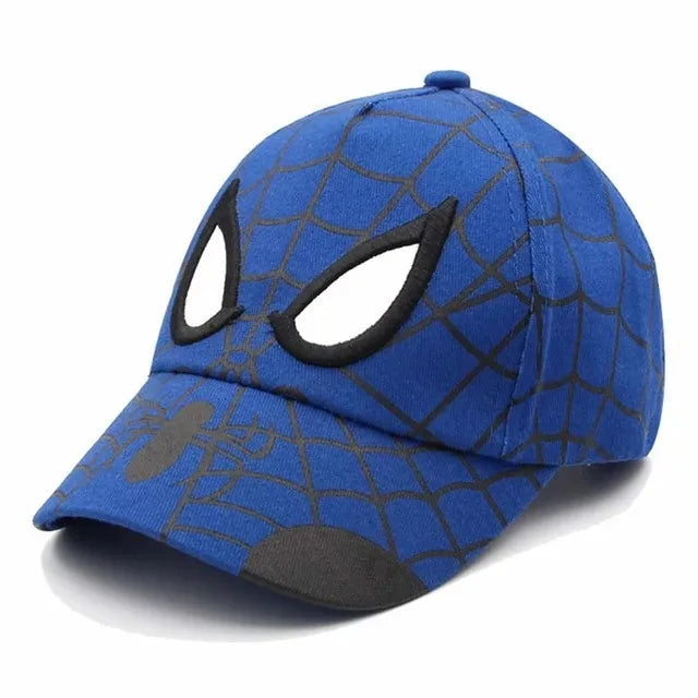 Cappello primavera/estate per bambino/a con immagini “Spider-Man”. In cotone traspirante, misura 48-54.