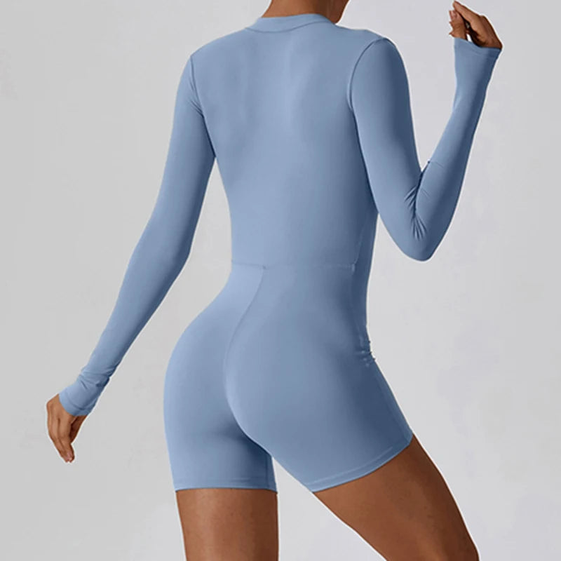 Tuta/body sportiva/casual, per donna. Manica lunga/corta, pantalone lungo/corto, colori e misure a scelta.