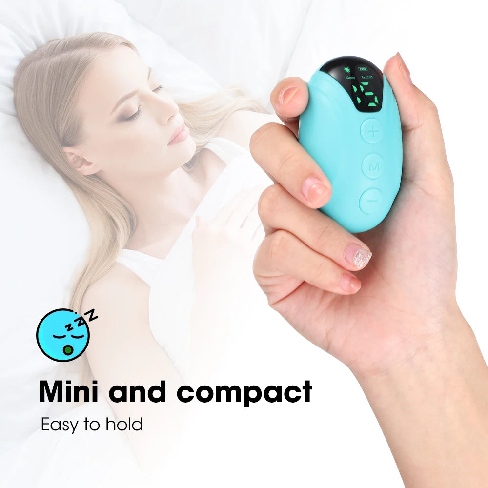 Dispositivo EMS per il Sonno – Rilassamento e Addormentamento Rapido Senza Farmaci.