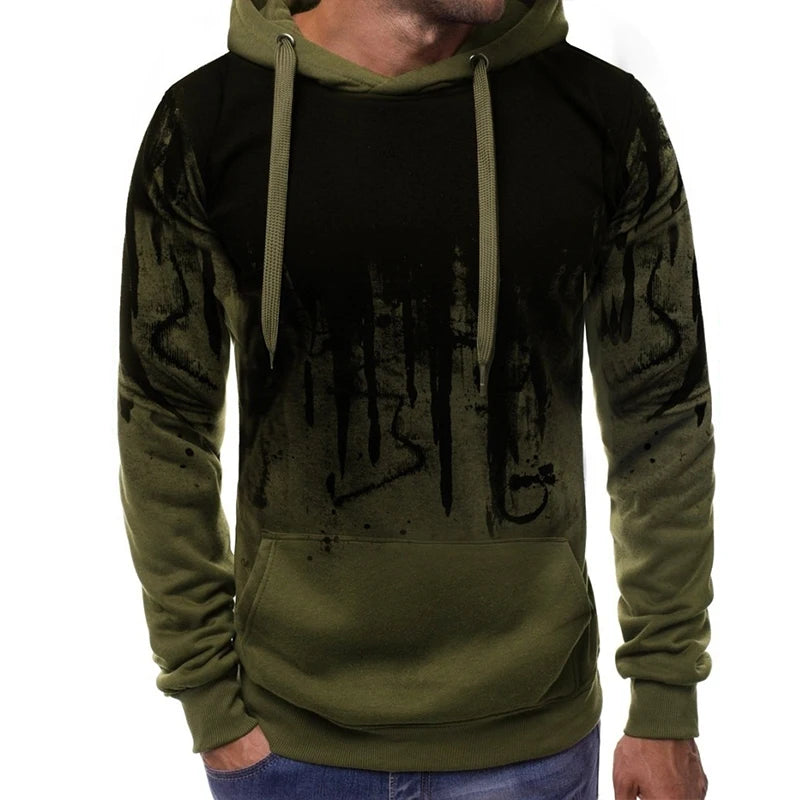 Tuta sportiva autunno/inverno, completo maglia con cappuccio e pantaloni, colori a scelta.
