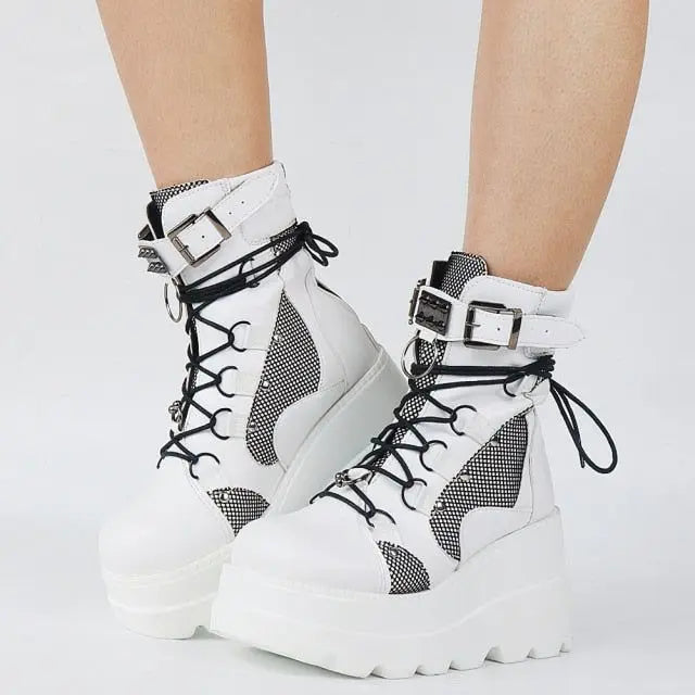 Scarpe a stivaletto tacco alto, da donna. Casual, impermeabile, colorate, autunno/inverno.
