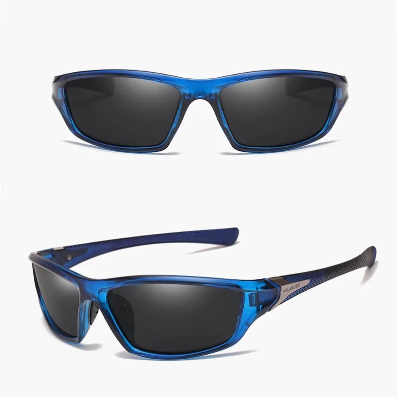 Occhiali da Sole Polarizzati Uomo Donna – Protezione UV400, Lenti Specchiate, Design Quadrato, Leggeri e Resistenti – Disponibili in Vari Colori.