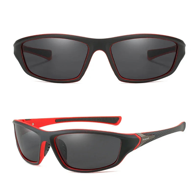 Occhiali da Sole Polarizzati Uomo Donna – Protezione UV400, Lenti Specchiate, Design Quadrato, Leggeri e Resistenti – Disponibili in Vari Colori.