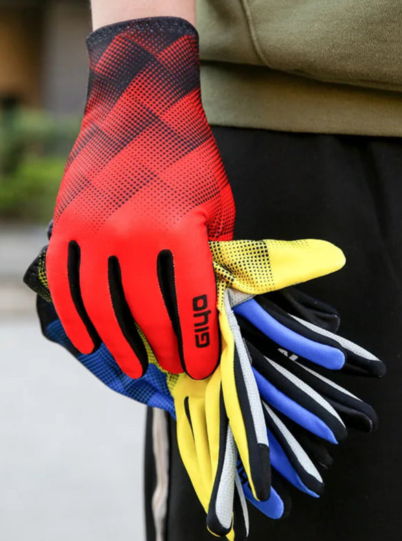 Guanti sportivi invernali elasticizzati, antivento, impermeabili, touch screen.