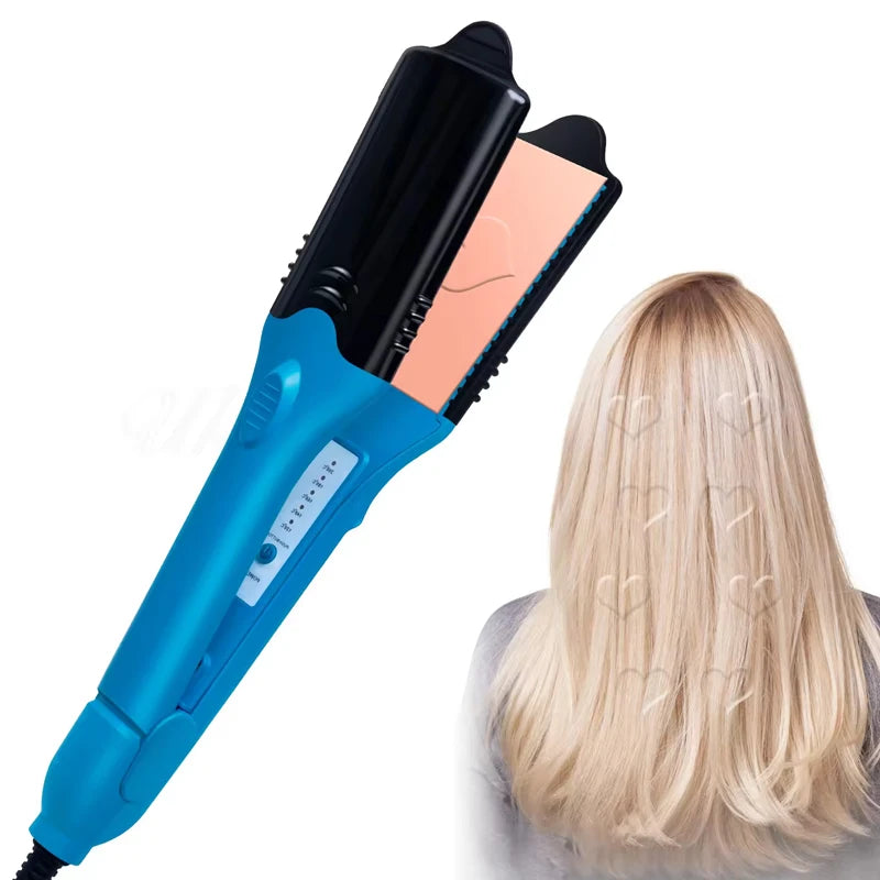 Piastra per capelli professionale 5 in 1. Piastra per capelli per uso domestico con formine per scolpire i capelli.