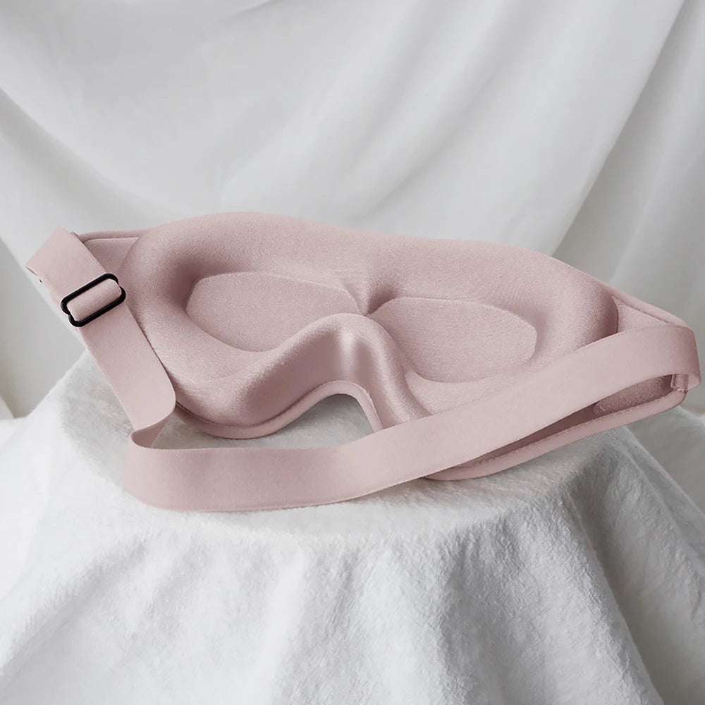😴 Mascherina per Dormire in Memory Foam 3D – Comfort Estremo & Buio Totale.