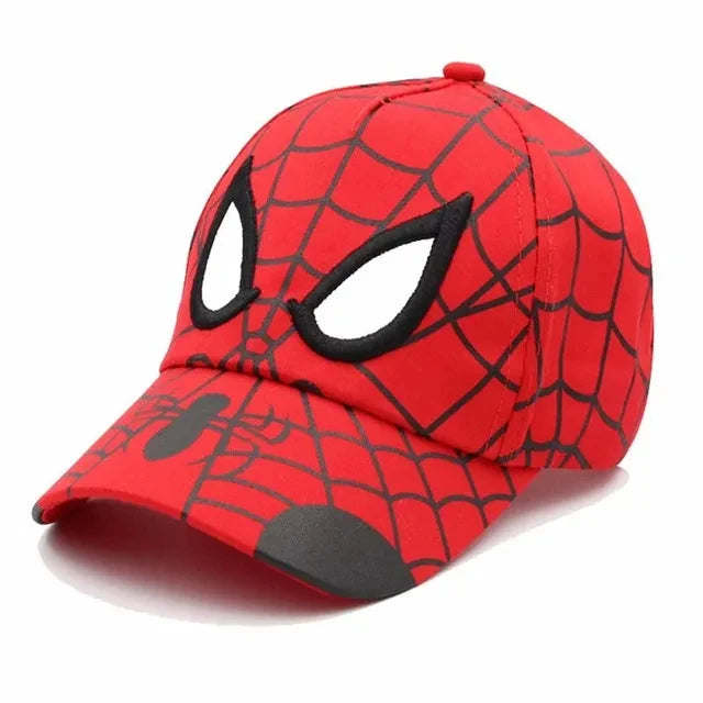 Cappello primavera/estate per bambino/a con immagini “Spider-Man”. In cotone traspirante, misura 48-54.