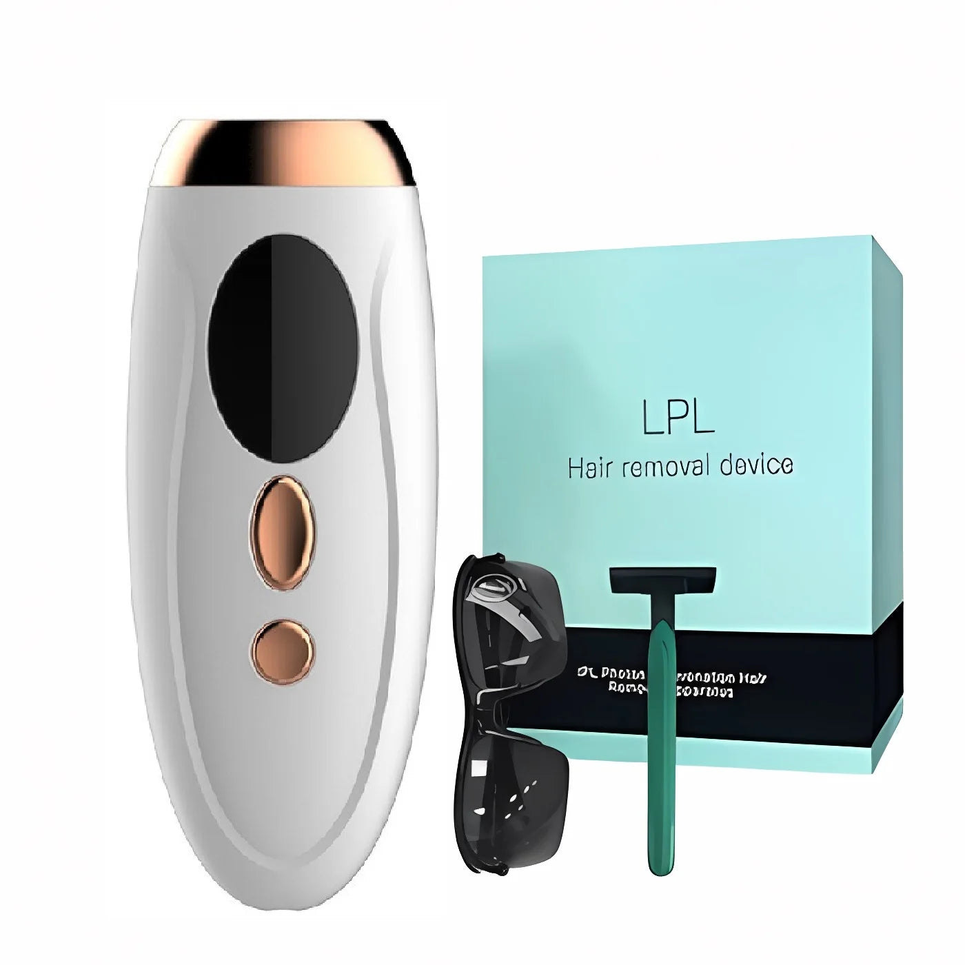 Epilatore a Luce Pulsata IPL – Laser Permanente, Indolore e Professionale per Viso, Corpo, Ascelle e Zona Bikini.