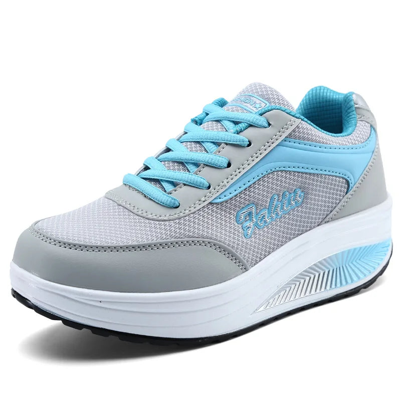 Scarpa sportiva da donna, elegante, antiscivolo e colorata. Ultra traspirante, leggera, comodità ai tuoi piedi.