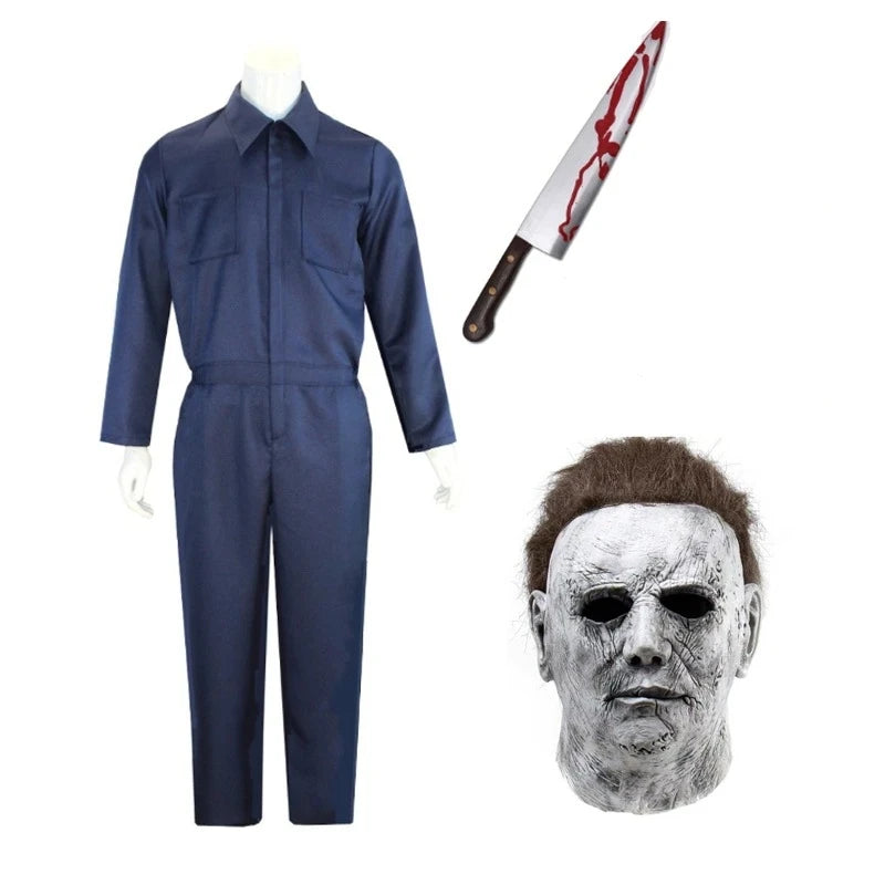 Abito per carnevale/halloween “Michael Myers”. Set a scelta 1/3 pezzi.