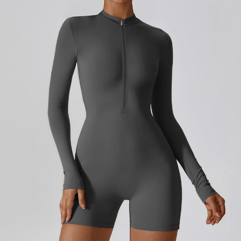 Tuta/body sportiva/casual, per donna. Manica lunga/corta, pantalone lungo/corto, colori e misure a scelta.