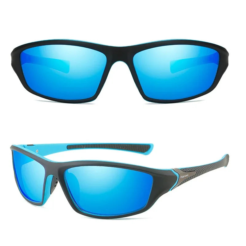Occhiali da Sole Polarizzati Uomo Donna – Protezione UV400, Lenti Specchiate, Design Quadrato, Leggeri e Resistenti – Disponibili in Vari Colori.
