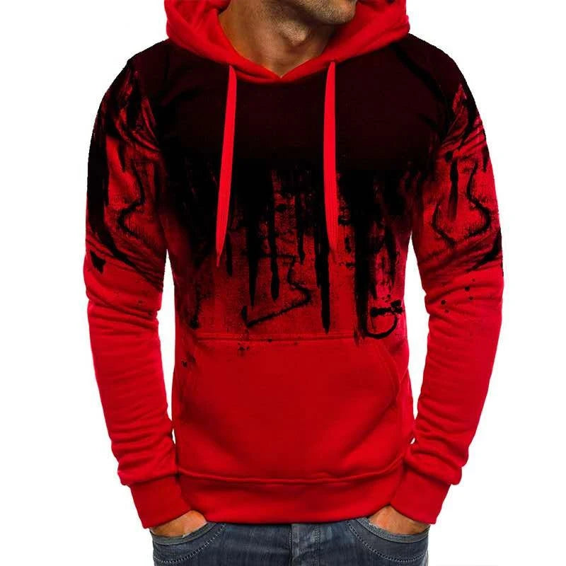 Tuta sportiva autunno/inverno, completo maglia con cappuccio e pantaloni, colori a scelta.