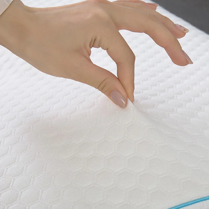 Cuscino ortopedico memory foam anti-pressione per dolore al braccio con rilascio della pressione sulla vertebra cervicale, per chi dorme sul fianco.