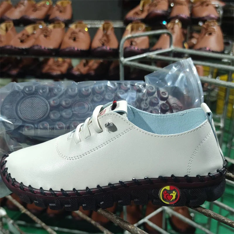 Scarpa/mocassino primavera/autunno da uomo, traspirante, morbida e resistente. Quattro colori a scelta, dal 35 al 43.