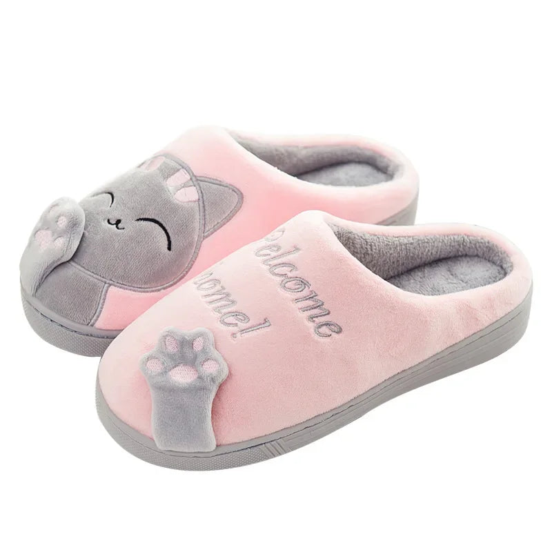 Pantofole in cotone invernali per interni. Stile, eleganza e caldo per uomo/donna.