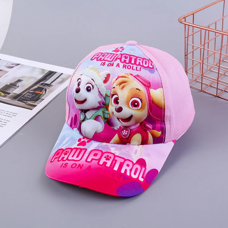 Cappello primavera/estate per bambino/a con immagini a scelta cartoni animati. Protezione a 360° in cotone traspirante.