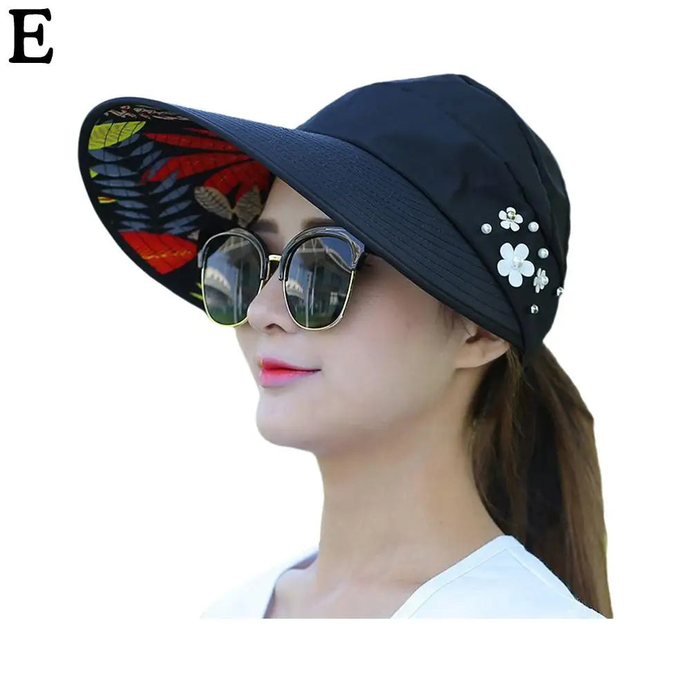 Cappello Casual da donna. Di tendenza, originale e colorato con grande visiera per riparo da raggi UV.