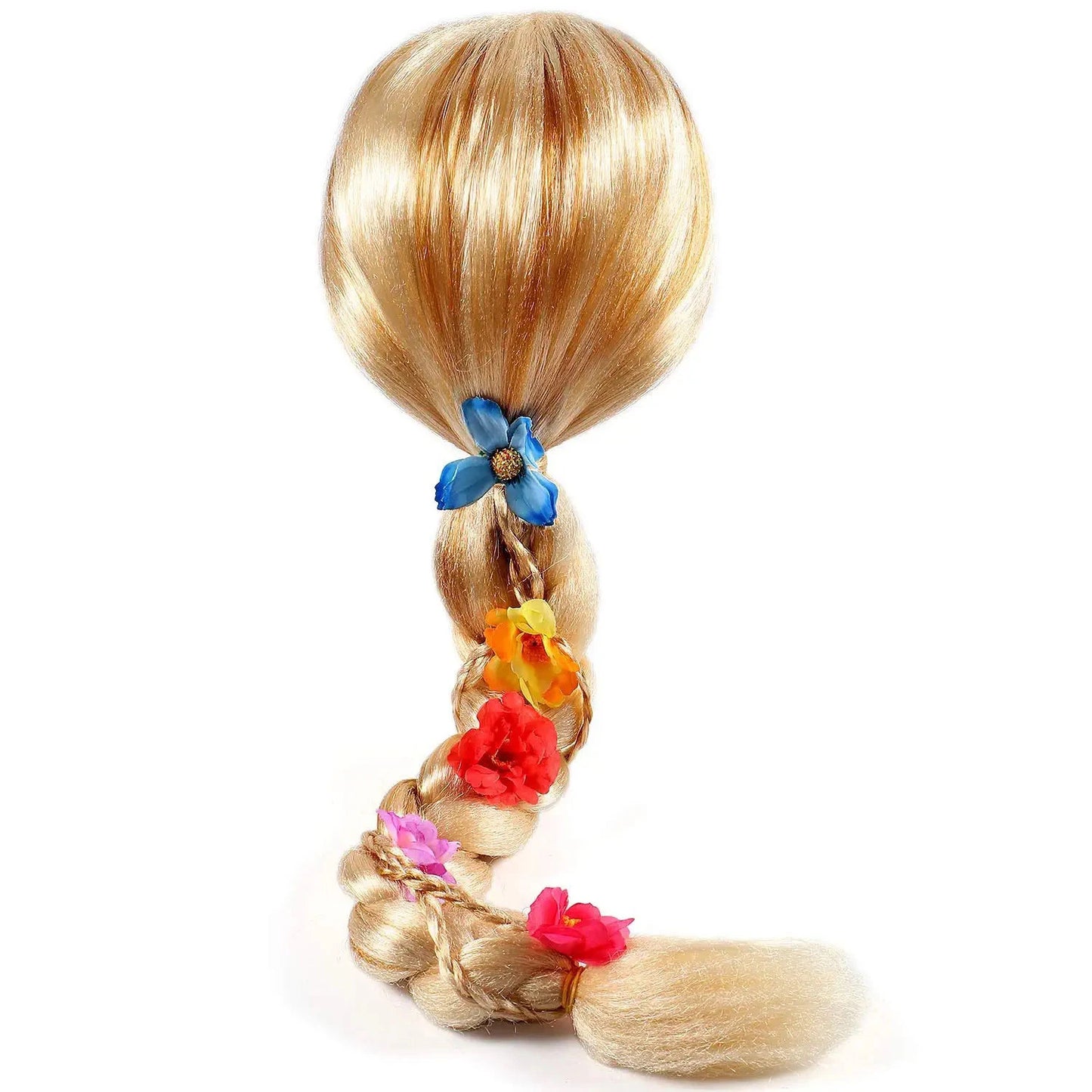 Carnevale, festa . Accessori per abito da principessa. Parrucca, corona, guanti ed altri accessori per outfit da principessa.
