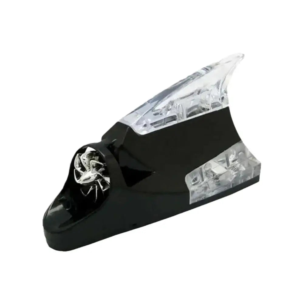 Luce LED universale a pinna di squalo alimentata a vento.